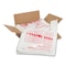 Amercareroyal Thank You Bags, 11.5in. x 20in. x 20in., Red/White, 775PK RPTYB6V - alternate 1